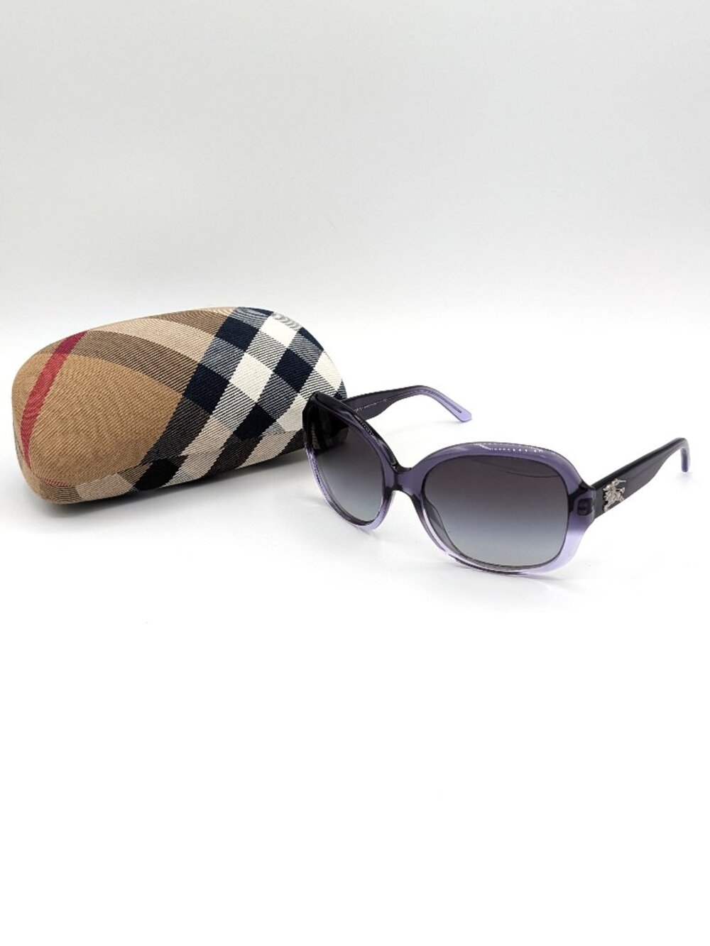 Burberry Chic Oversized Gradient Sunglasses - Purple
